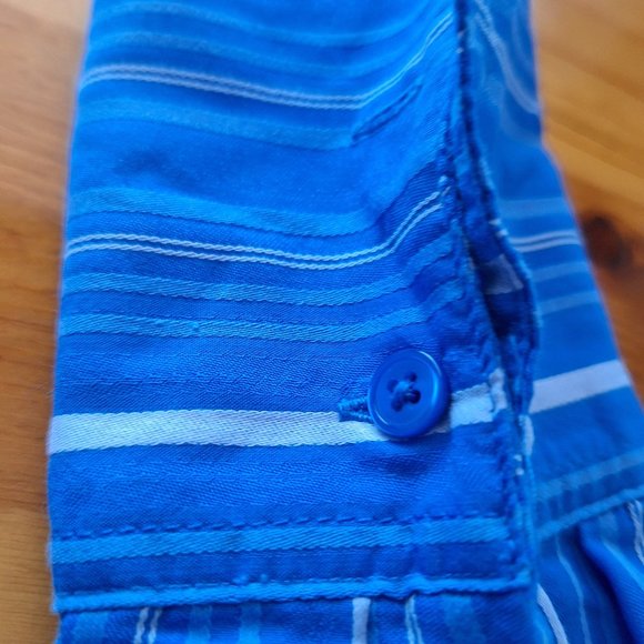 Vintage Striped Chadwicks Long Sleeve Button Up Top - Picture 5 of 6